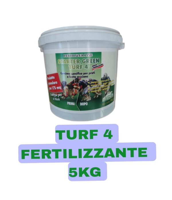 STARTERGREEN KIT PRATO PERFETTO: 1kg di sementi da prato 5kg di fertilizzante 1lt di insetticida - immagine 4